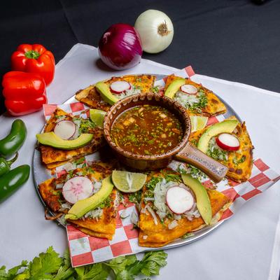 Birria taco platter.