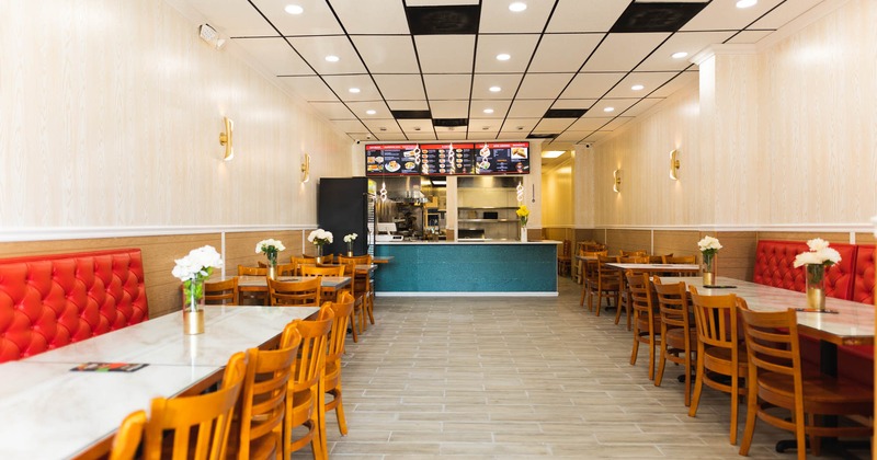 Interior, counter area