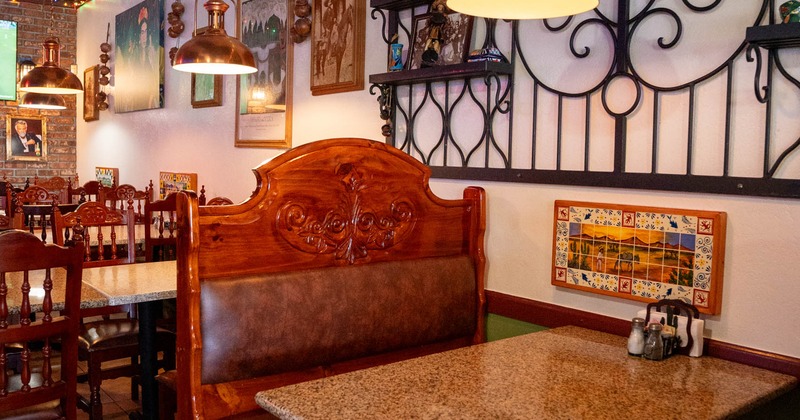 Interior, seating space