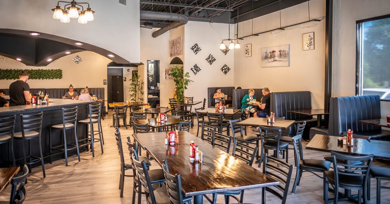 Interior dining area