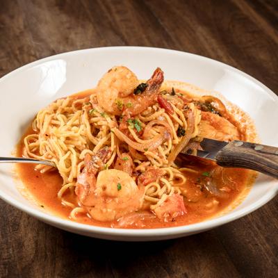 Shrimp Fra Diavolo.