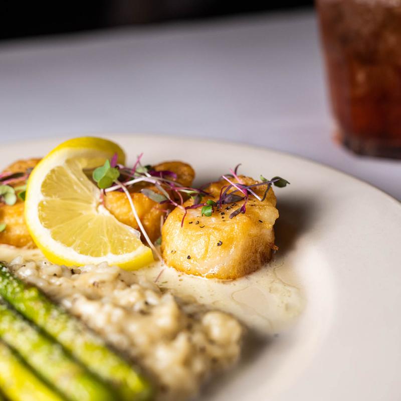 Seared Sea Scallops photo