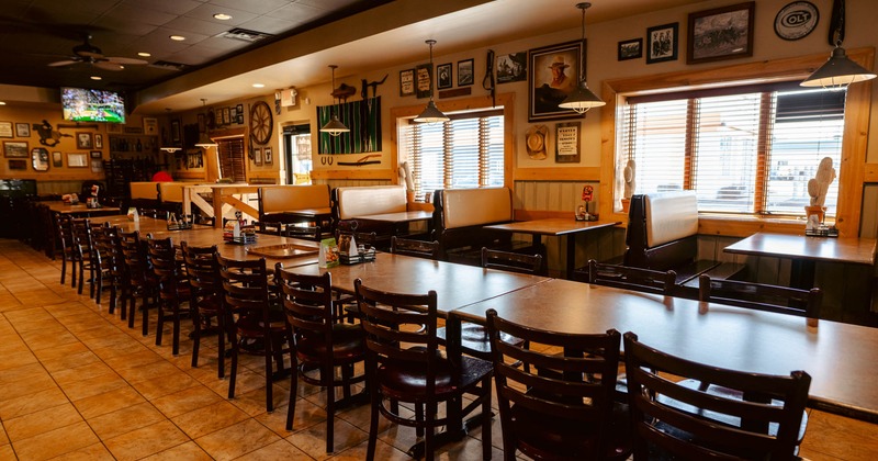 Interior seating space