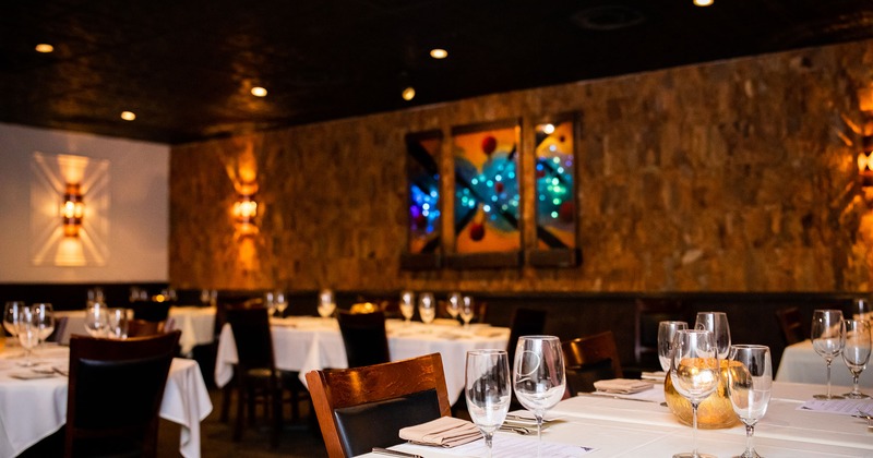 Interior, table setting