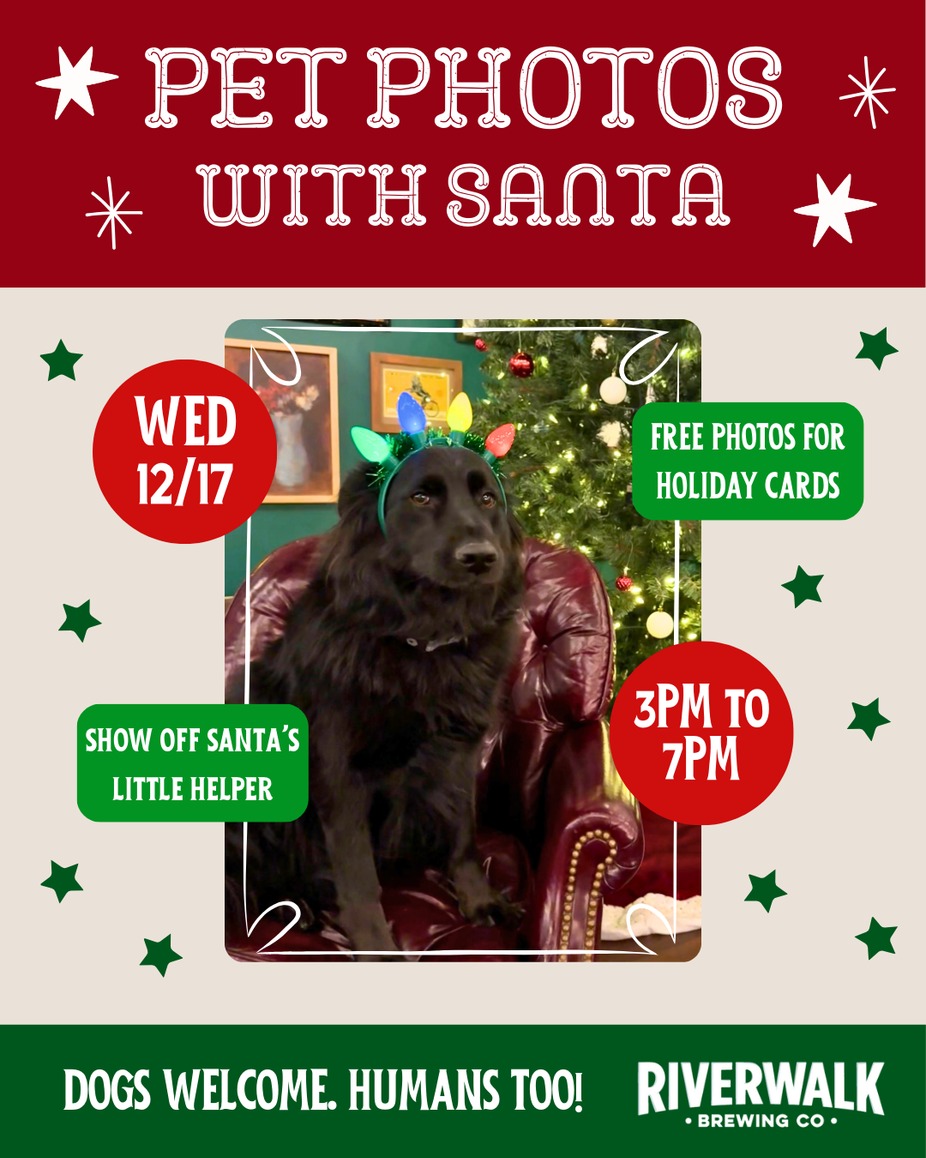 Pet Photos with Santa event photo
