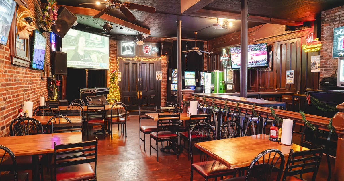Interior dining area