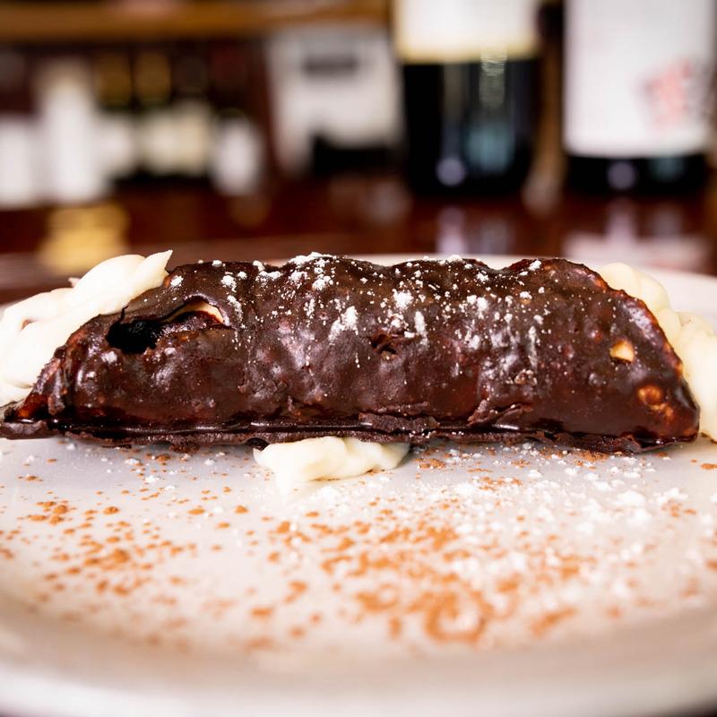 Chocolate or Plain Covered Canoli photo