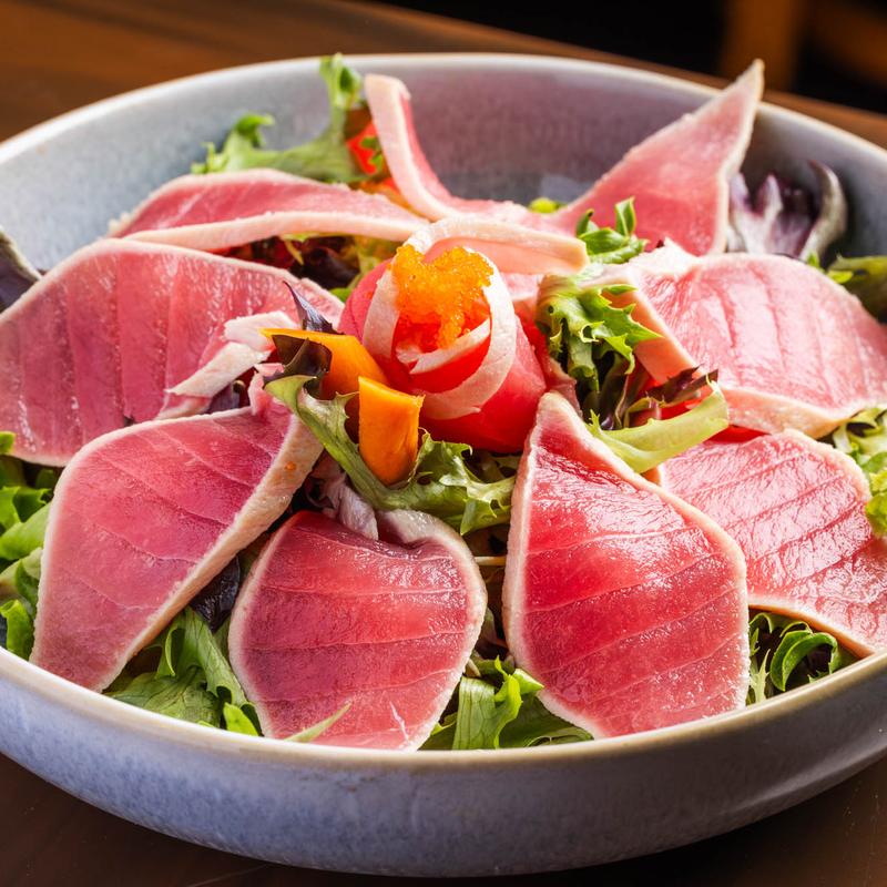 menu item 3 of 10, *Tuna Tataki Salad