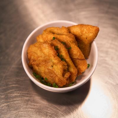 Crispy tostones.