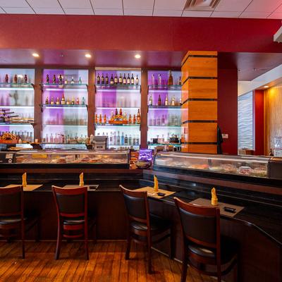 Sushi bar.