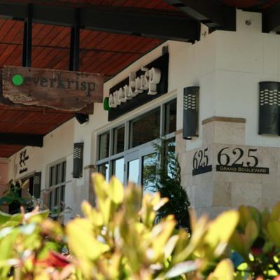 View of the restaurant.