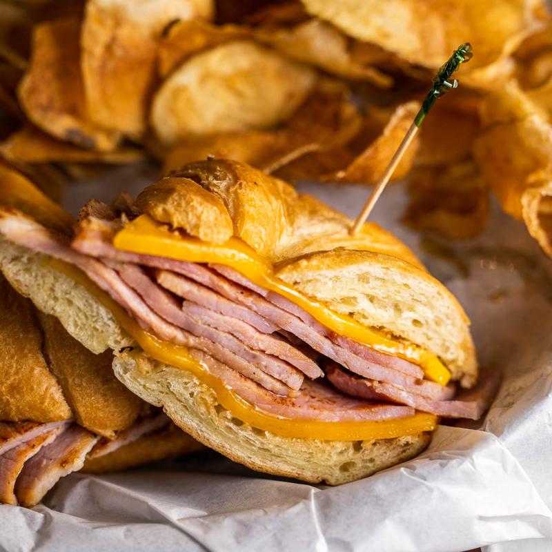 Ham & Cheese Croissant photo