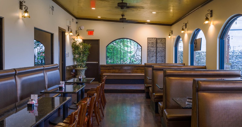 Interior, seating area