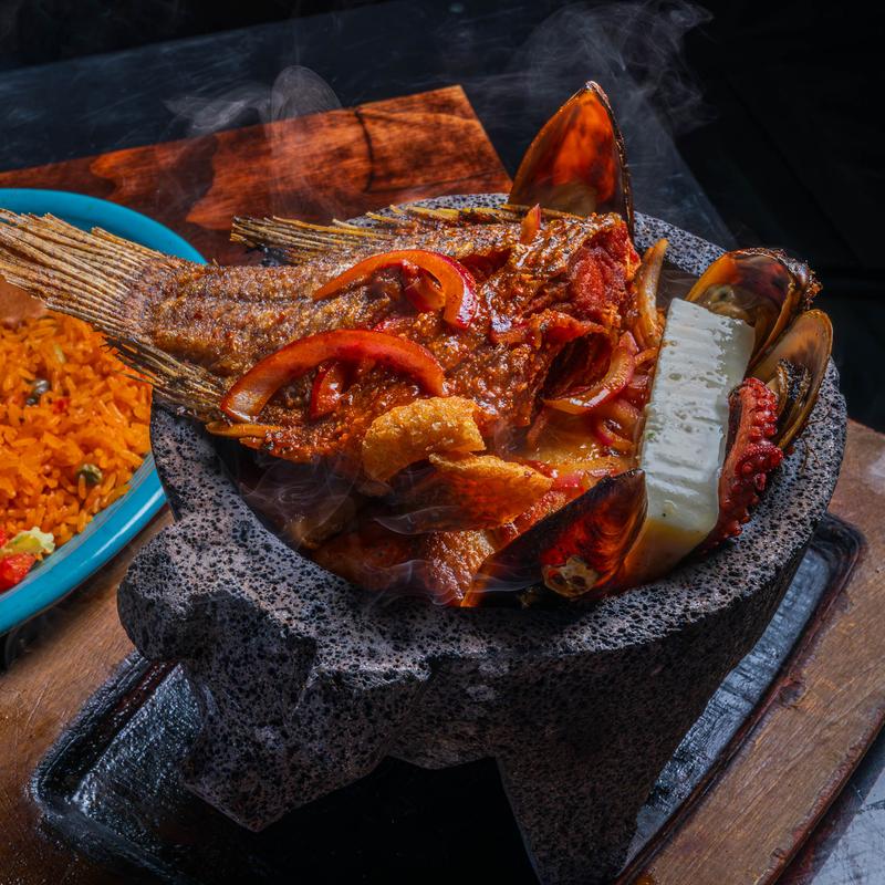 menu item 4 of 7, Molcajete Del Mar