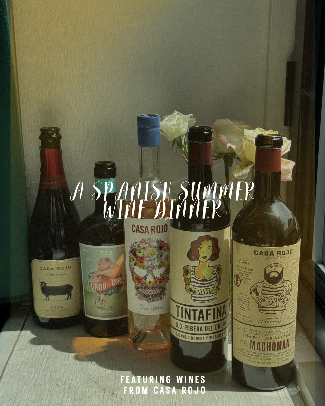 A spanish night wine dinner