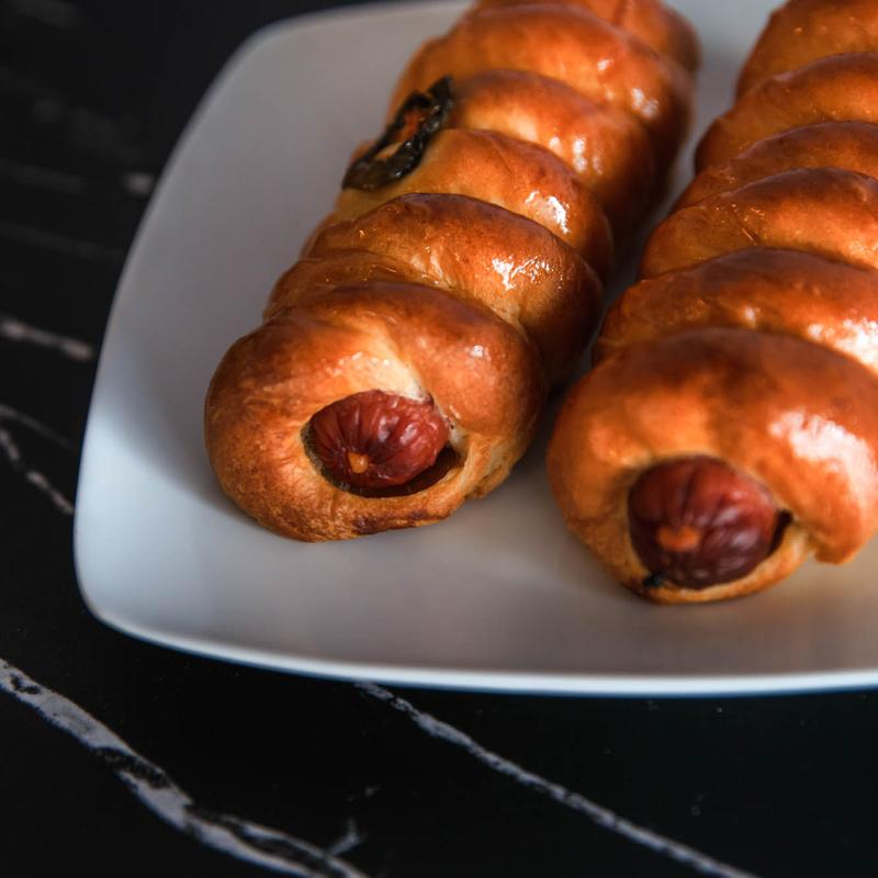 Jalapeno Sausage & Cheese Kolache photo