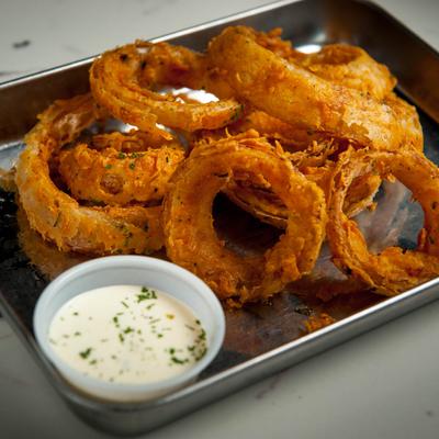 Homemade Onion Rings.