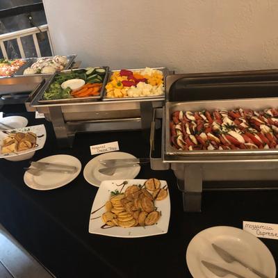We offer catering of any size..