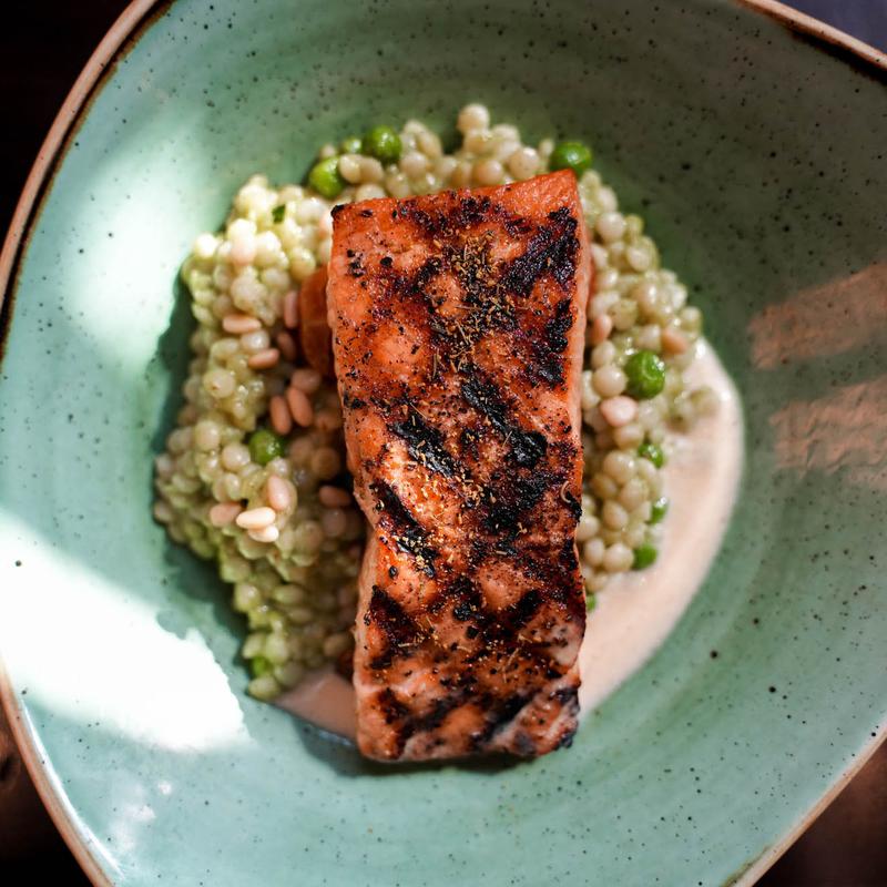 Grilled Atlantic Salmon photo
