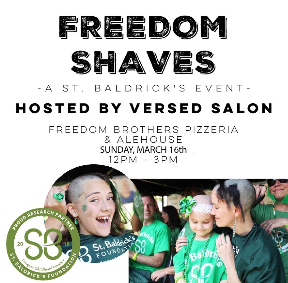 St. Baldrick's Fundraiser with Versed Salon event photo