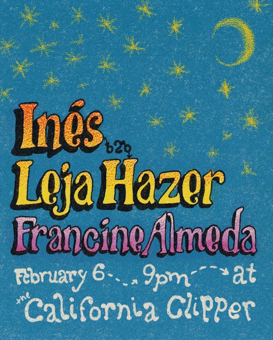 Inés, Leja Hazer, Francine Almeda event photo