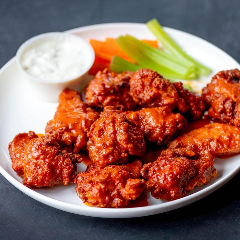 menu item 1 of 8, *Chicken Wings (10)