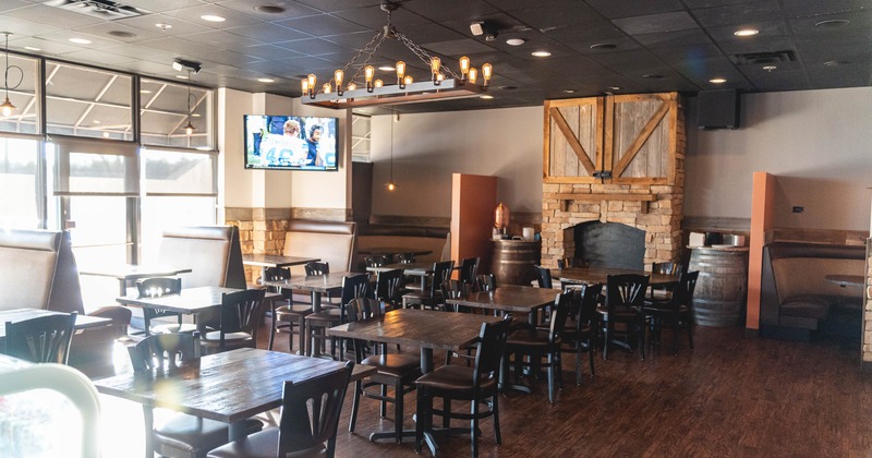 Interior, dining area