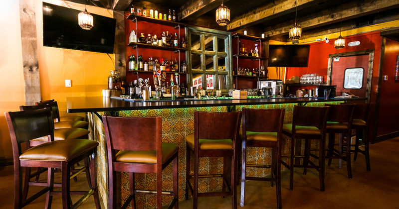 Interior, bar area