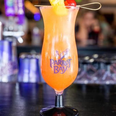 A glass of cocktail.