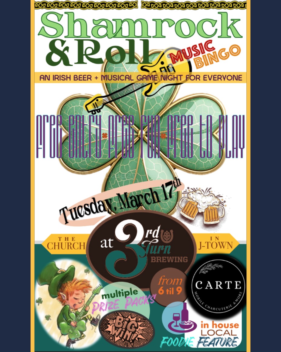 SHAMROCK & ROLL MUSIC BINGO event photo