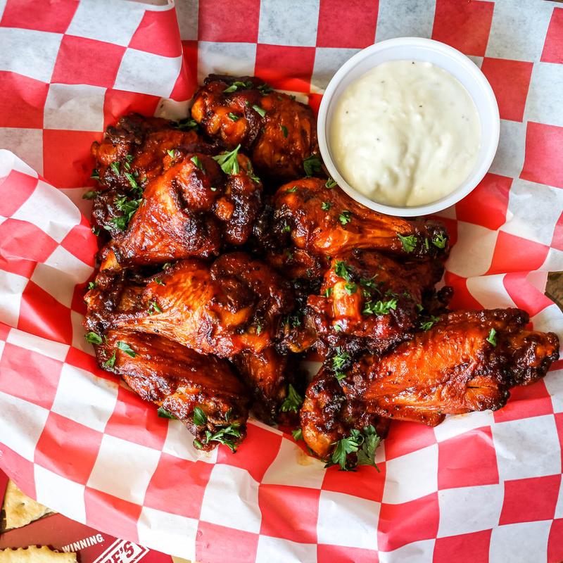 Smoked Wings Plate photo