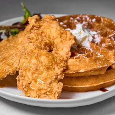 Chicken and Waffles.