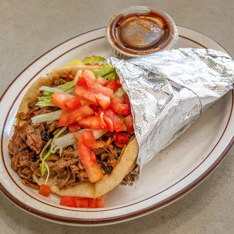 Philly Steak & Swiss Pita photo