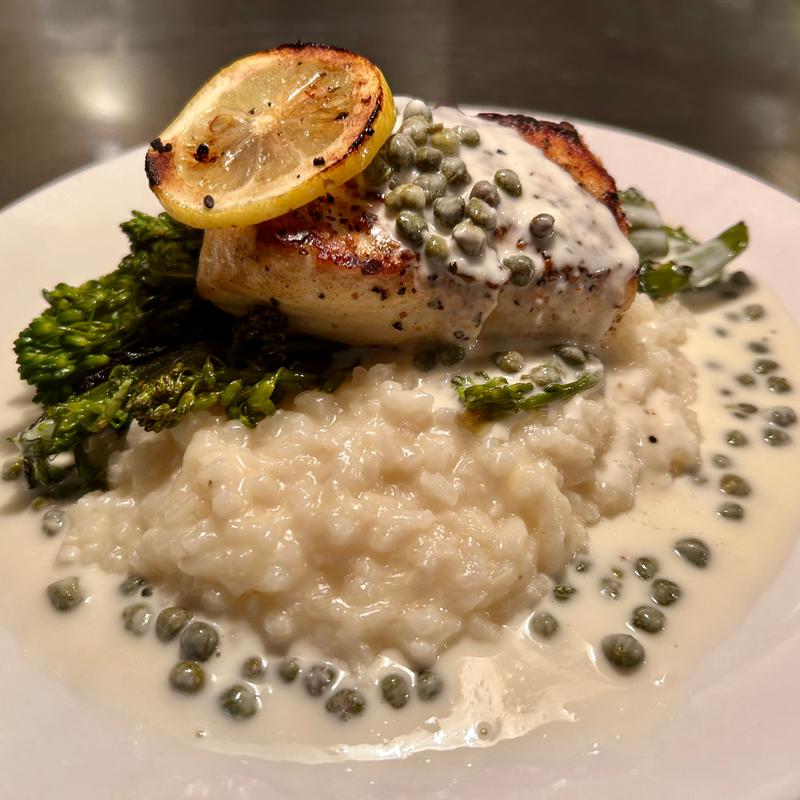 Pan-Seared Wild Alaskan Halibut photo