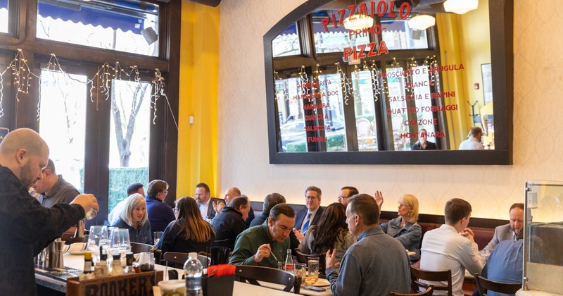 Interior, diner area