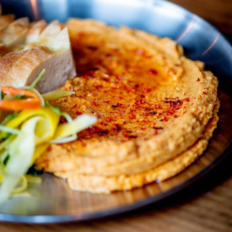 Spicy Sweet Potato & White Bean Hummus photo