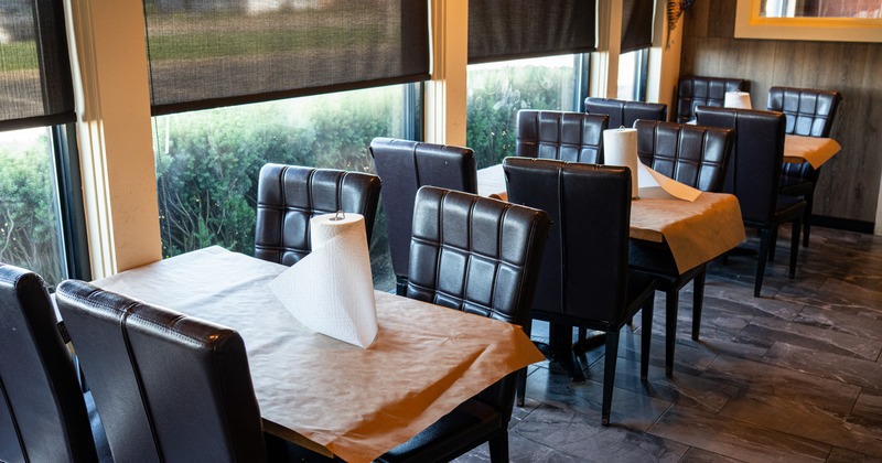Interior, dining space