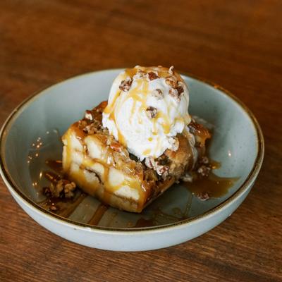 Bread pudding.