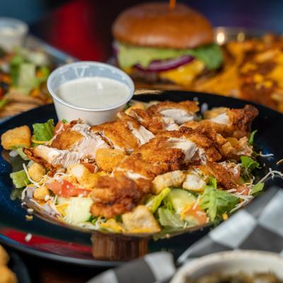 Fried Chicken Salad.