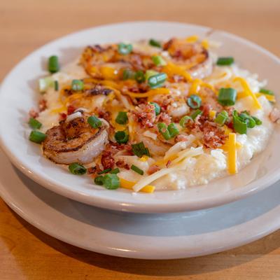 Shrimp and grits.