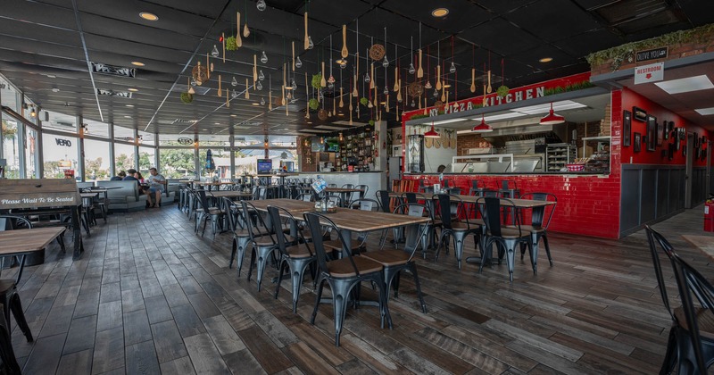 Interior, dining area