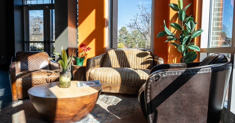 Interior, lounge area