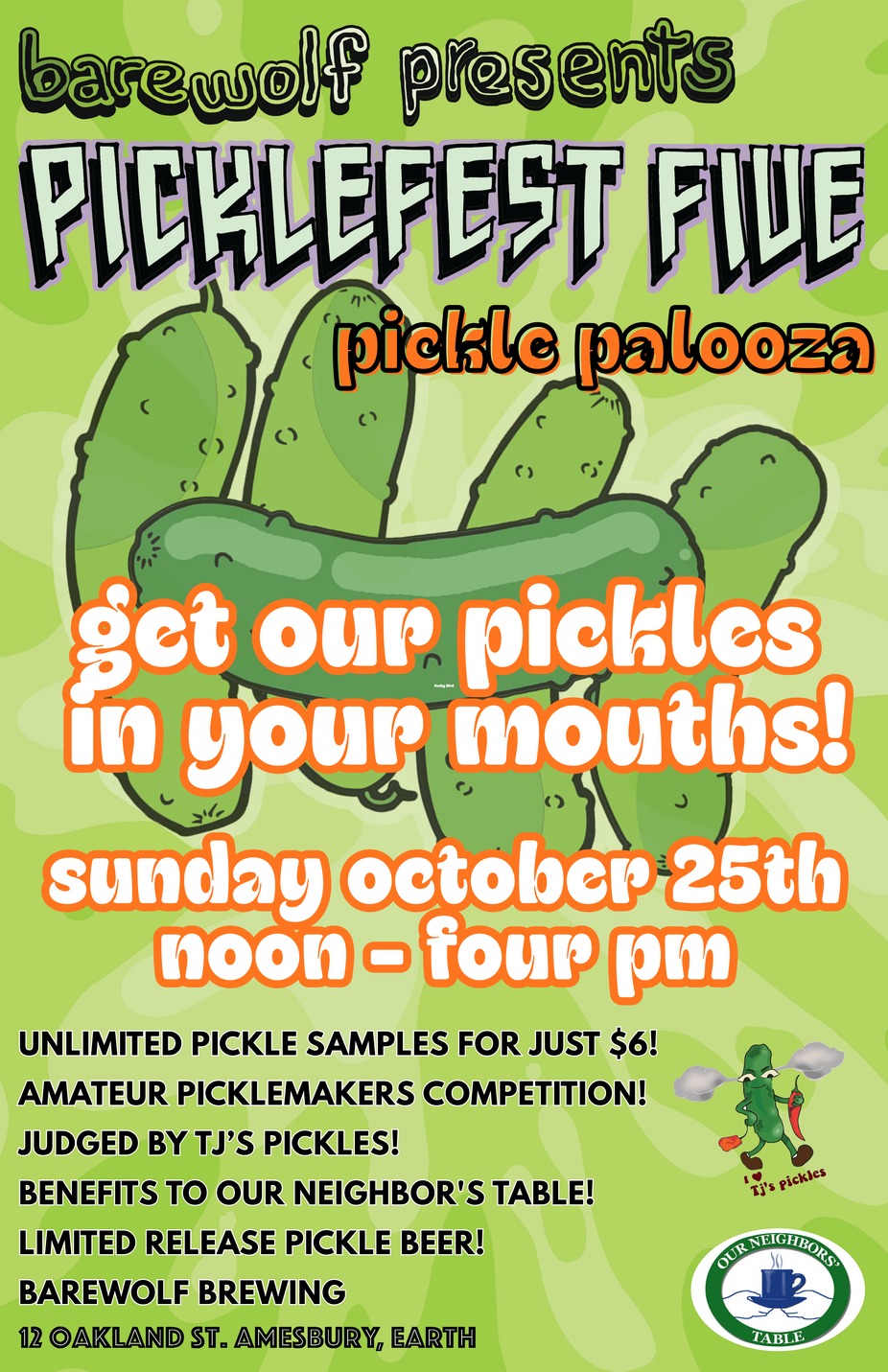 Picklefest Five: Pickle Palooza! event photo