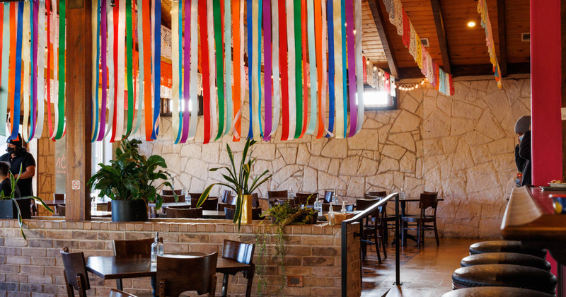 Interior, dining area