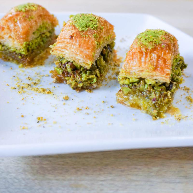 Pistachio Baklava - Homemade photo