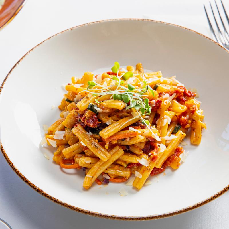 Roasted Vegetable Pappardelle photo