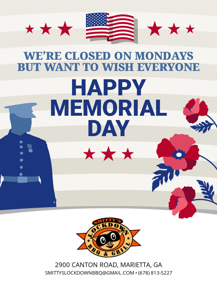 Smitty's Lockdown BBQ Cobb County Tag Office, Marietta, GA