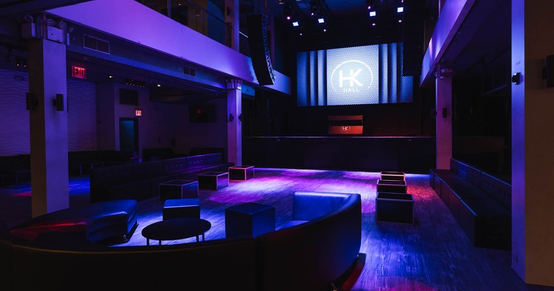 Interior, look at the stage