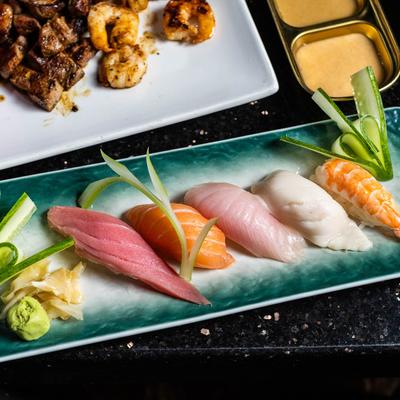 Nigiri sampler.