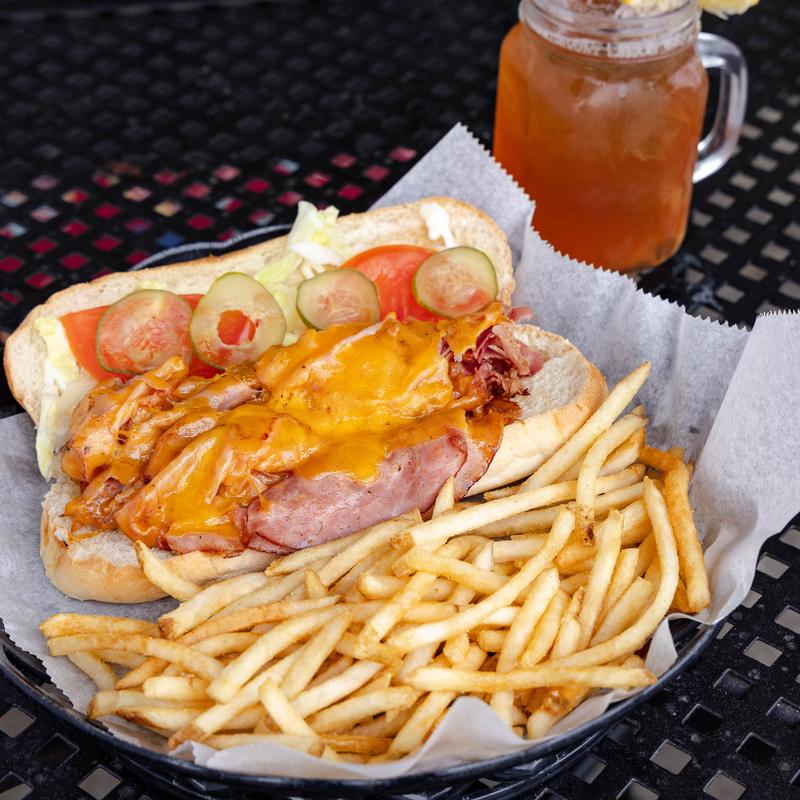 Thursday / Hot Ham & Cheese PoBoy photo